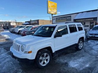 2014 jeep patriot sport/north certified ..awd ..service history