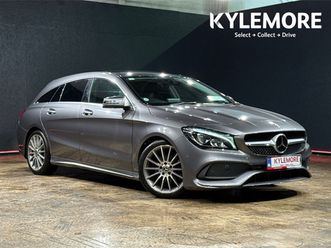shooting brake - amg wheels - half black leather upholstery / electric seats - harman kardon premium sound - panoramic sunroof - cruise control - reve