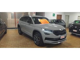 skoda kodiaq 2.0 bitdi scr 4x4 dsg rs