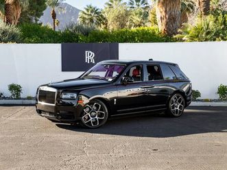 certified 2023 rolls-royce cullinan w/ dark exterior package rancho mirage ca 92270