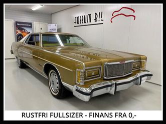 marquis brougham 460 2dht/californiabil/eu ok 10-2026