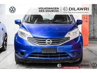 2016 nissan versa note hatchback 1.6 s cvt economic * automatic * fm radi