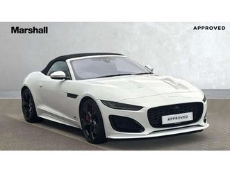 jaguar f-type 5.0 p450 supercharged v8 75 2dr auto convertible 2023, 5619 miles, £56590 - 33025471 - exchangeandmart.co.uk