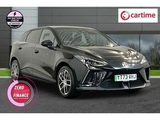 mg mg4 64kwh trophy long range hatchback 5dr electric auto (203 ps) 360 degree parking camera, rear parking sensors, android aut