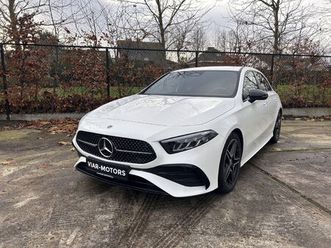 mercedes classe a 180 amg-line-nightpack-verwarmde zetels-navi