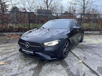 mercedes classe a 180 amg-line-pano-nightpack-verwarmde zetels-navi