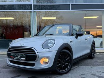 mini cabrio cooper d sfeerverlichting /camera / zetelverwarming/