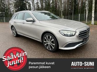 mercedes-benz e 300 e t a business avantgarde eq power - #korko 2,99% + kulut - #burmester #ajoavustinpaketti #distronic #kattoluukku #led
