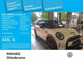 mini cooper s mini cabrio cooper s classic trim leder