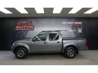 2018 nissan frontier pro-4x 4x4 crew cab auto cuir toit gps 104