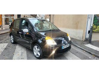 renault modus 1.4i 98cv 5 portes faible kilométrages ct ok