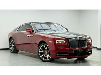 used rolls royce wraith 6.6l black badge 2019