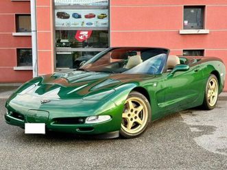 chevrolet corvette c5 cabriolet fairway green collector