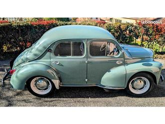 renault 4cv collection de 1954 expertisée 12000 excellent état . 4 cv