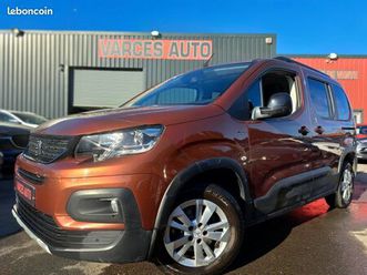 peugeot rifter 1.5 hdi 130 cv eat8 gt line ecran gps 2019