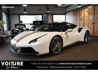 ferrari 488 gtb coupe 3.9i v8 670 - carbone - francaise - suivi complet
