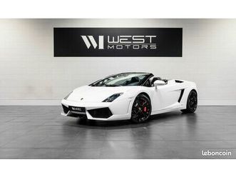 lamborghin gallardo spyder lp560-4 - immat france / lift / sièges chauffants / 953e/mois