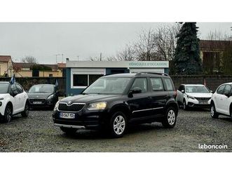 skoda yeti 2.0 tdi cr 110 ch 4x2 active attelage reprise possible