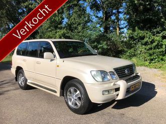 toyota land cruiser 100 - lexus lx470 ( landcruiser ) 7-persoons lpg topstaat