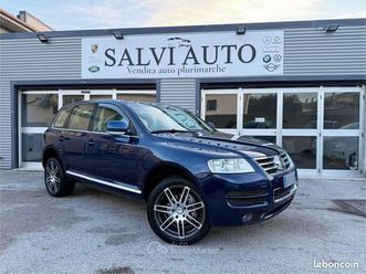 volkswagen touareg v6 tdi 225ch - régulateur de vitesse - clim