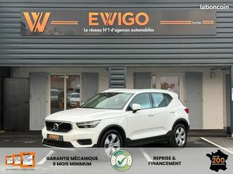 volvo xc40 2.0 d3 150 2wd geartronic bva / camera de recul / carplay / attelage electrique / kit distri neuf