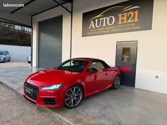 audi tts roadster 2.0 tfsi 310 ch quattro bva s-tronic | cockpit| sieges s| carplay|key less |matrix|camera| bang & olufsen|pack black| drive select| origine fr
