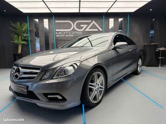 mercedes e250 e 250 cdi coupé 204 cv pack amg entretien complet parfait état