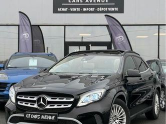 mercedes gla 2.2 200d 136ch inspiration /toit ouvrant/camera de recul/hayon électrique/ palettes au volant/gps/demarrage sans clés