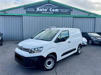 citroën berlingo 1.5 bhdi 100ch driver 3 places / prix ttc / 9000¤ ht