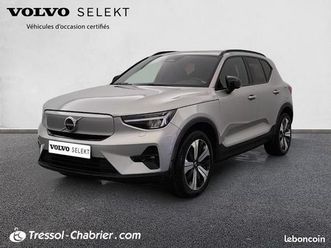 volvo xc40 electrique recharge twin awd 408 ch 1edt ultimate
