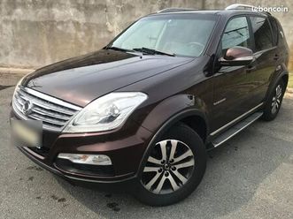 ssangyong rexton pack grand luxe superbe