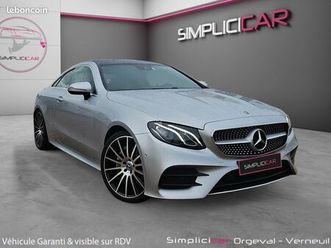 mercedes classe e coupe 200 9g-tronic fascination / cuir chauffant / toit noir / jantes bi-ton+