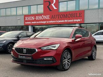 seat leon 1.4 e-hybrid 204ch dsg6 xcellence toit pano attelage carplay camera siege elec