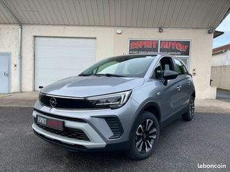 petit suv opel crossland 110 cv essence turbo / 2022 / premiere main / car-play / gps / camera / bluetooth / neuve