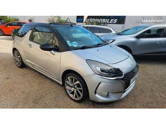 ds ds3 cabriolet 'sport chic' hdi 120 cv 2eme main parfait état, courroie de distribution faite...