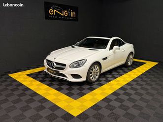 ? mercedes classe slc 300 9g-tronic exécutive cabriolet ◊francais◊entretien mercedes◊parktronic◊sièges electriques◊airscarf◊sieges avant chauffants