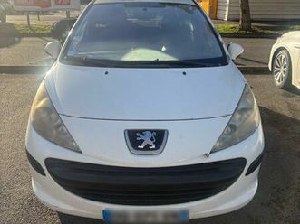 peugeot 207 utilitaire/commerciale (ctte n1) - diesel - démarrage difficile (post-révision)