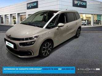 citroën c4 grand spacetourer bluehdi 130 s&s bvm6 shine pack