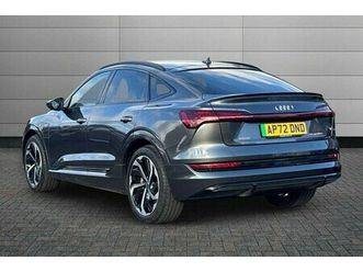 audi e-tron sportback black edition 50 quattro