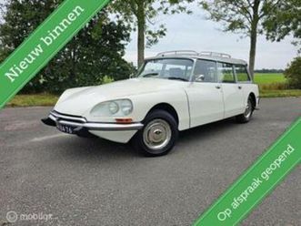 topstaat! citroen ds id20f break 1971, handgeschakeld, leer — oldtimers — marktplaats