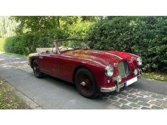 1955 aston martin db2/4 rouge foncé manuel conduite à dro...