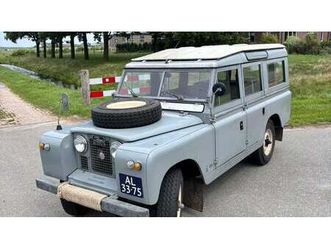 1962 land rover series 2a gris manuel, 4 vitesses conduit...