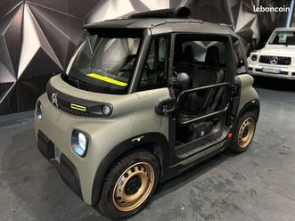 citroen ami buggy 100 % electrique citroen ami electrique 8 ch 2023 fenetres portes souples serie limitée toit ouvrant sans permis 2 places