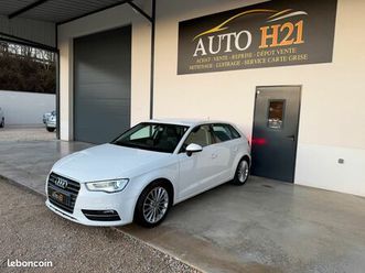 audi a3 8v1 2.0 tdi 184 ch bva s-tronic ambition luxe |origine france |2eme main| key less go| camera|drive select|cuir |feux led| attelage