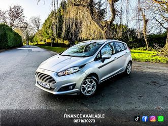 ford fiesta zetec 1.2 petrol manual