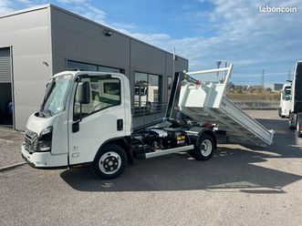 isuzu m27 3l 150ch génération 2 polybenne dalby brx3 en stock + caisson -ampliroll