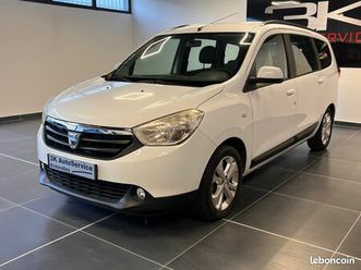 dacia lodgy 1.2 tce 115 cv 5 places monospace compact blanc