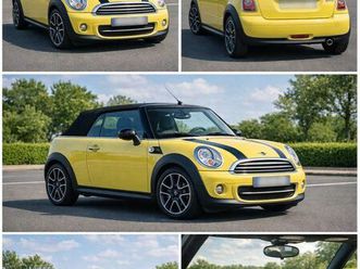 mini cooper cabriolet 1.6 – 120 ch – année 2010 – 129 000 km
