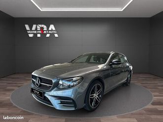 mercedes-benz classe e e43 amg 4matic – v6 3.0l 401ch – toit ouvrant • cuir nappa • caméra 360° • airmatic • chauffage auxiliaire