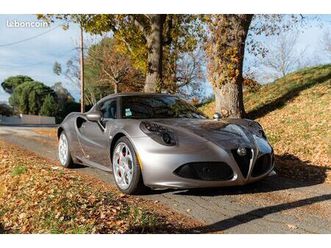 alfa romeo 4c standard edition - etat proche du neuf